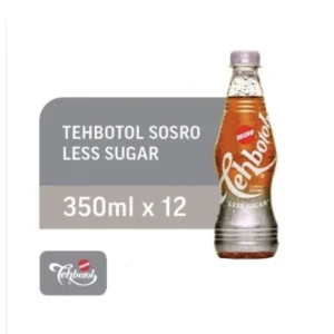 TEH BOTOL LESS SUGAR 350ML X 12 BTLS