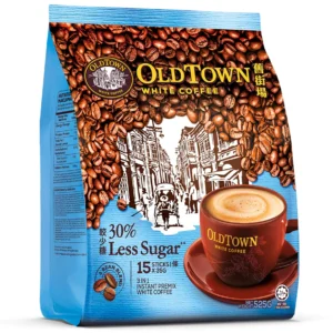 OLDTOWN WHITE COFFEE 30% LESS SUGAR 15 STICKS X 35G