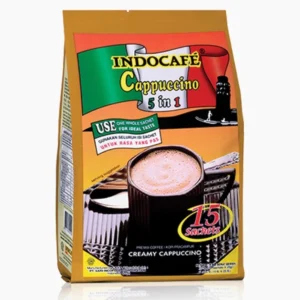 INDOCAFE CAPPUCCINO 15 SACHET X 25G X 375G
