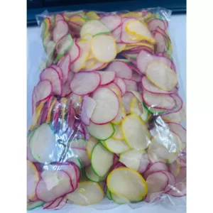 KEROPOK BAWANG, ONION CRACKERS 400G (ROUND)