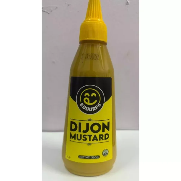Dijon Mustard 360g-halal -Smooth texture and bold, slightly spicy flavor