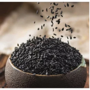 Black Sesame Seeds 1Kg (A good source of energy due to its high fat content)