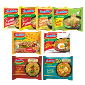 Indomie Instant Noodle Mix Flavors min 10 pcs | Mi Goreng | Ayam Bawang | Kaldu Ayam | Kari Ayam