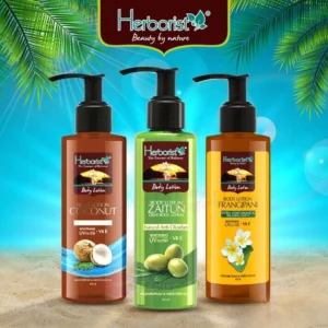 HERBORIST BODY LOTION - FRANGIPANI, OLIVE & COCONUT 145ML