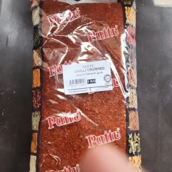 chilli Crushed Pattu Brand 1kh